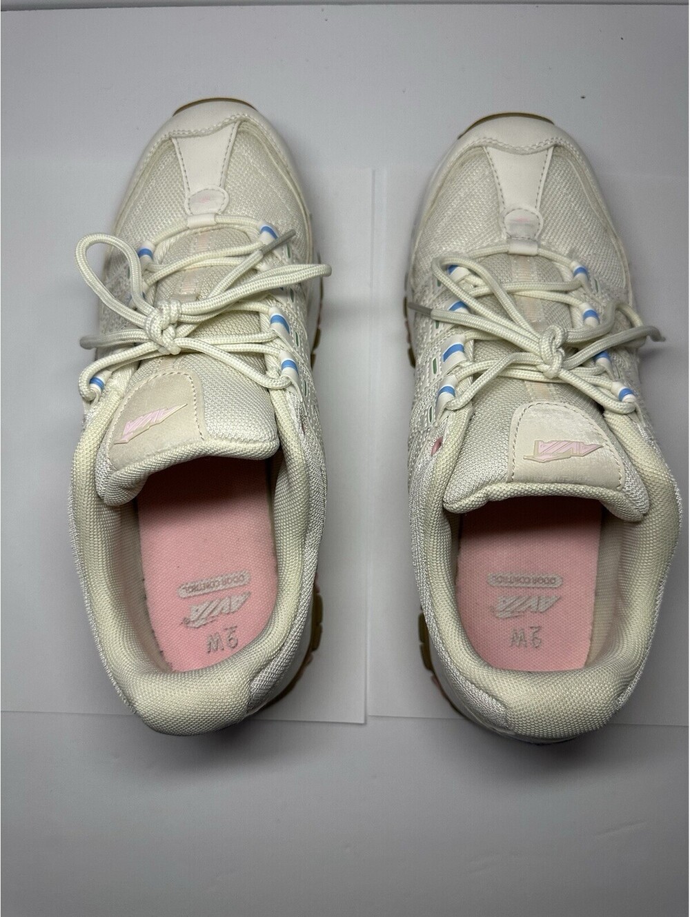 Avia Womens Elevate Lace-Up Sneakers *9W *White and Pink *WWAV2ES043L - Picture 6 of 6